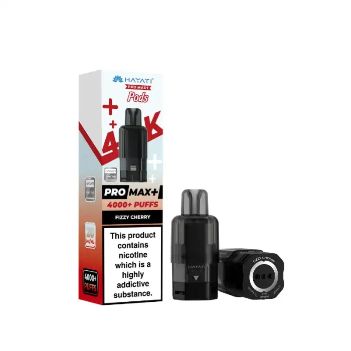 Fizzy Cherry Hayati Pro Max Plus 4K Prefilled Pod